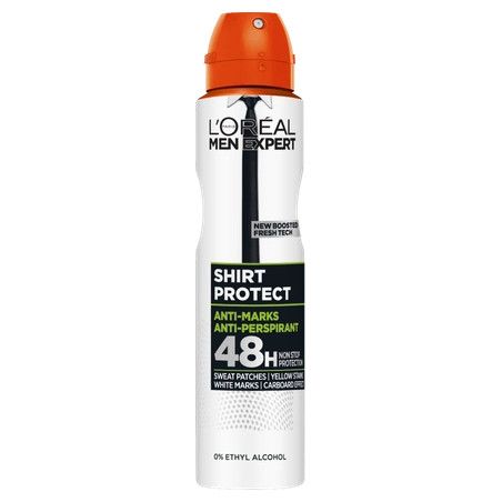 L'Oreal Men Expert Shirt Protect Green 48h Deodorant Spray - 250ml