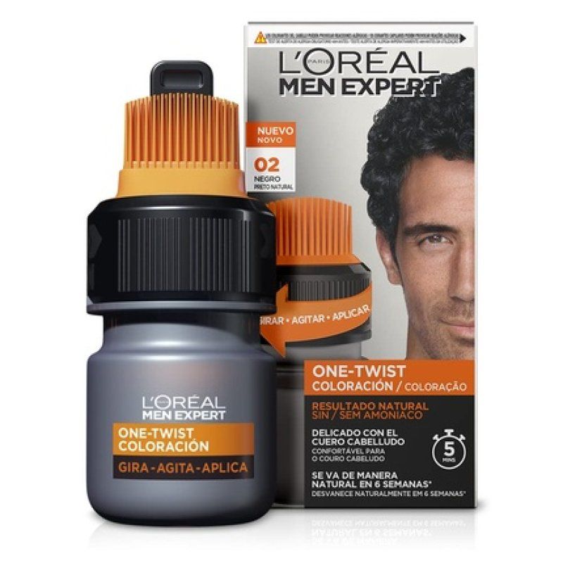 Men Expert One-Twist Hair Color 2 Black 50ml