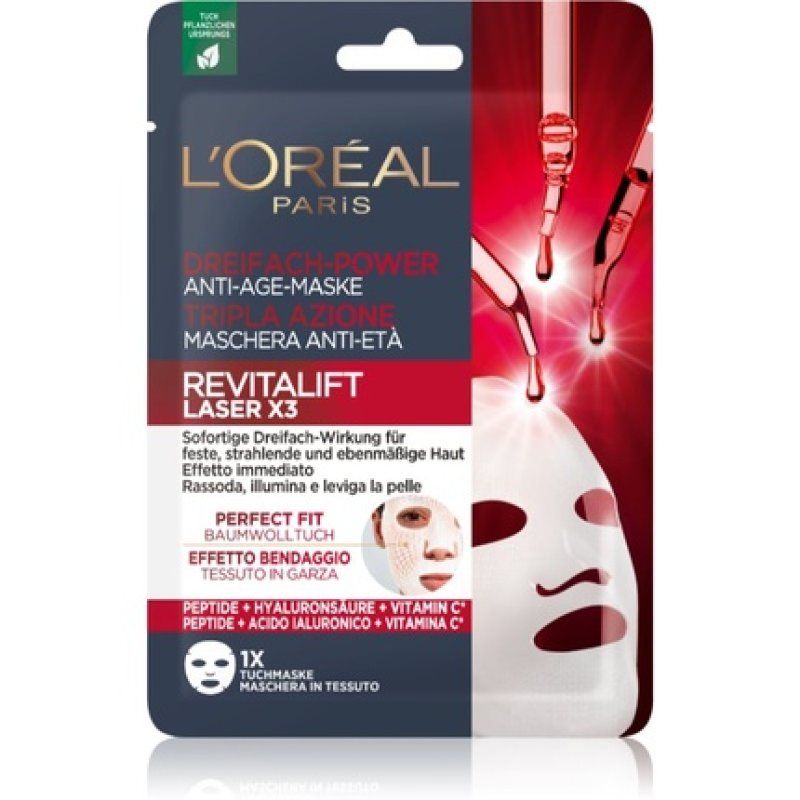 L'Oreal Revitalift Laser X3 Face Sheet Mask Anti-Aging