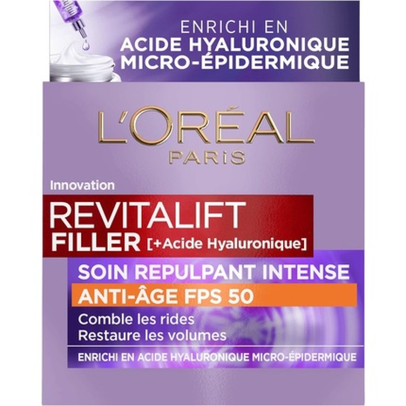 L'Oreal Paris Intensive Anti-Aging Care SPF 50 Hyaluronic Acid Day Cream