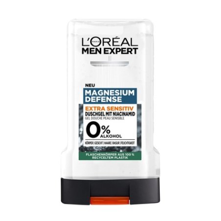 L'Oreal Paris L'Oreal Men Expert Magnesium Defense Extra Sensitive Shower Gel With Niacinamide 250 Ml