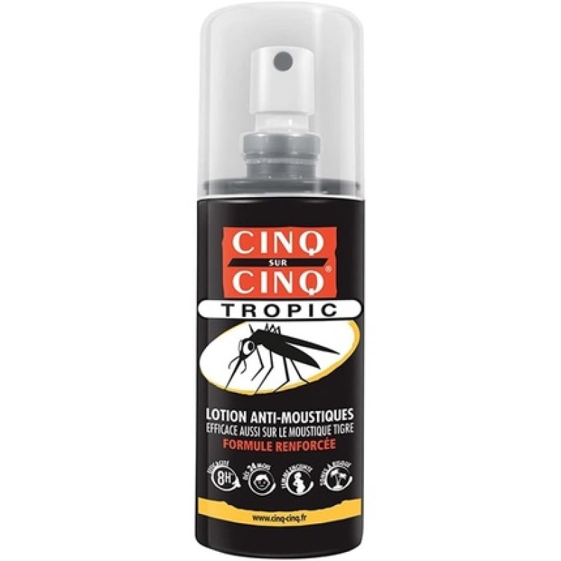 Cinq Sur Cinq Anti Mosquito Lotion for Use in Areas at Risk