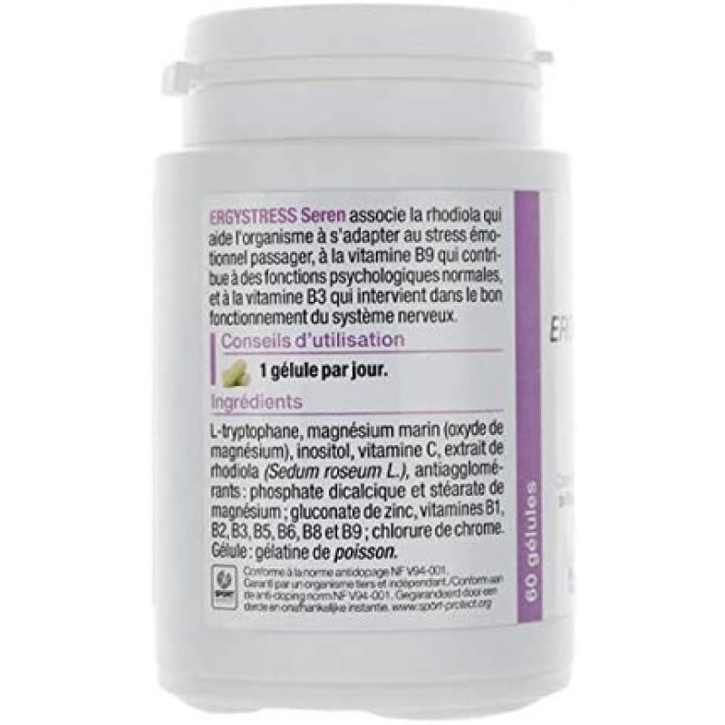 Nutergia Ergystress Seren 60 Capsules