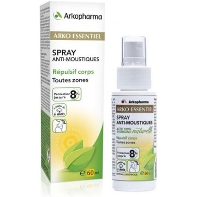 ARKOESSENTIEL® Anti-moustique* - Spray Corps 60 ml
