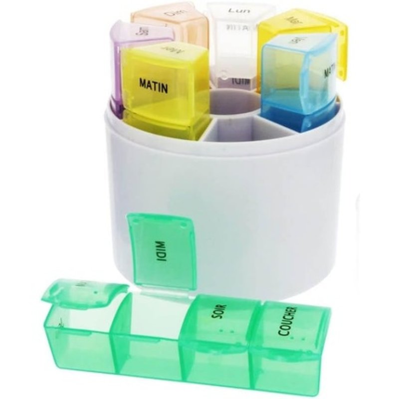 Estipharm Round 7 Days Pill Organizer