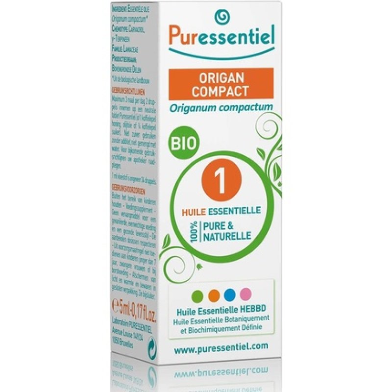 Puressentiel Organic Essential Oil Origen Compact Oregano 0.17oz