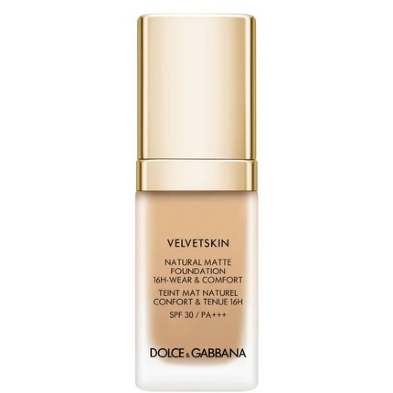 Dolce & Gabbana Velvetskin Matte Liquid Foundation 215 Spf 30 - 30 Ml