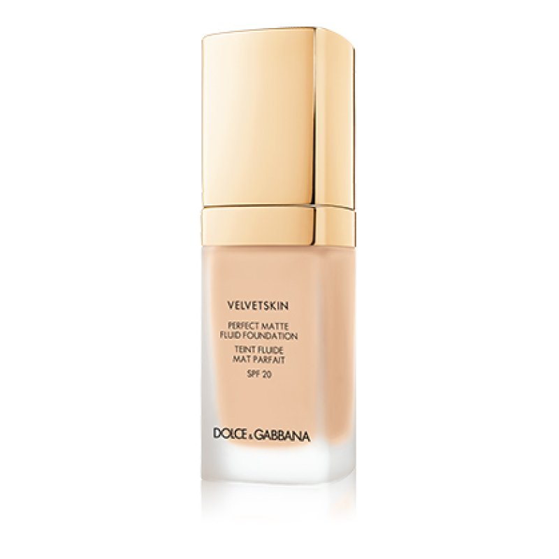 Dolce & Gabbana Velvetskin Matte Liquid Foundation With Spf 20, 30 Ml