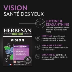 Herbesan Vision Eye Health with 6 Active Ingredients for Complete and Targeted Action