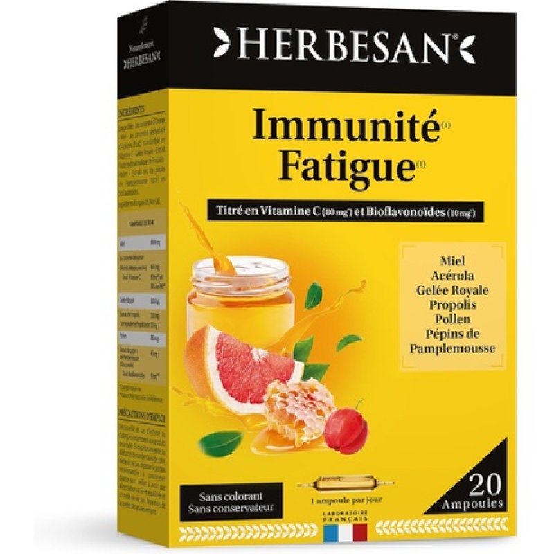 Herbesan Vitality Complex Immune Defenses with Honey and Royal Jelly