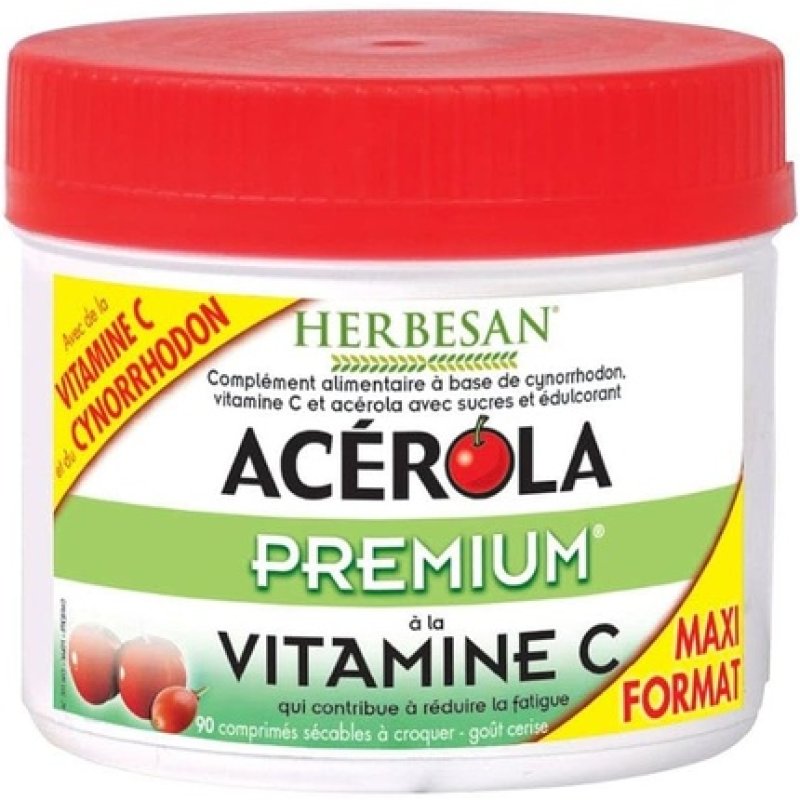 Acerola Premium Maxi 90 Comprimés