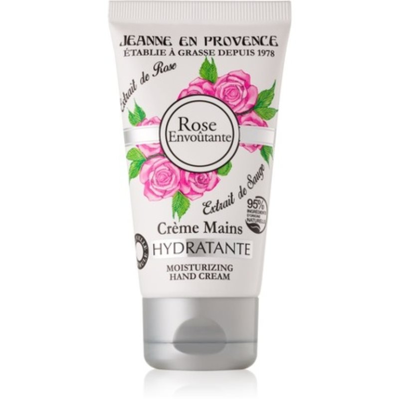 Jeanne en Provence Rose Envoutante Hand Moisturizing Cream - 75 ml