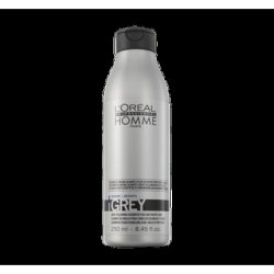 L'Oreal Homme Gray Shampoo 250ml Neutralizes Gray Hair