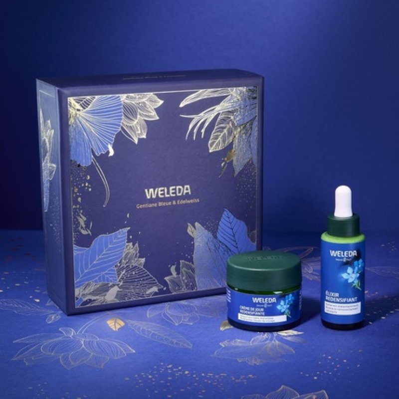 Weleda Anti-Aging Blue Gentian & Edelweiss Set Day Cream 40ml Elixir