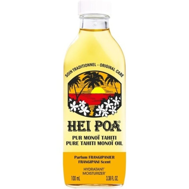 Hei Poa Pure Tahiti Monoï Oil Frangipani Scent 100ml