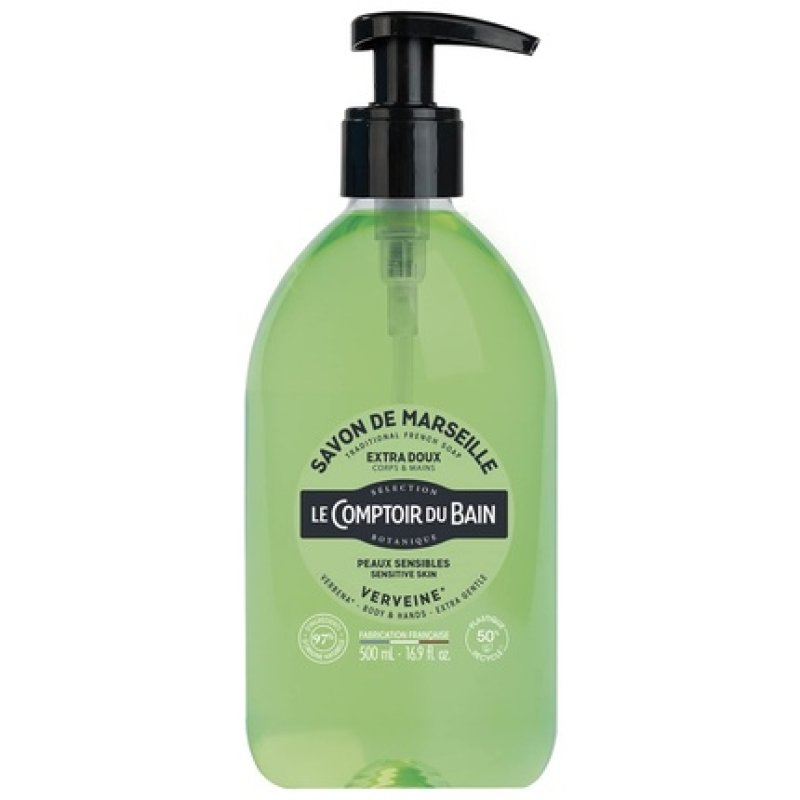 Le Theke Du Bad Traditional Marseille Soap Verbena 500ml