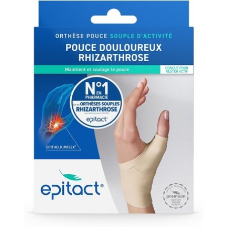 Epitact Supple Proprioceptive Orthosis for Painful Thumb Right Hand - Size M