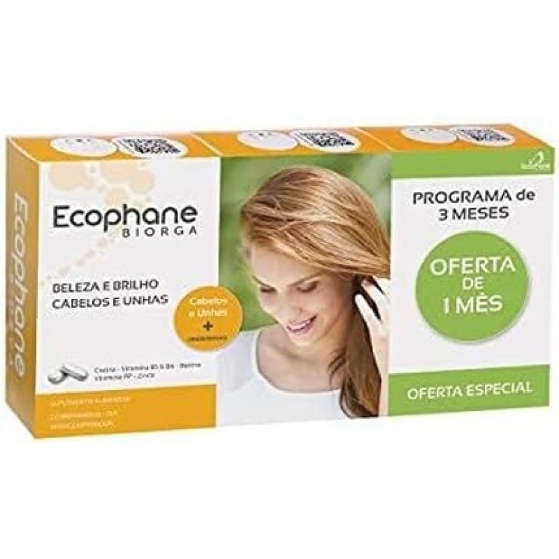 Ecophane Hair and Nails Supplement 60 Capsules