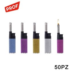 Prof Professional Fixed Flame Shiny Cobia Candle Lighter Dl50