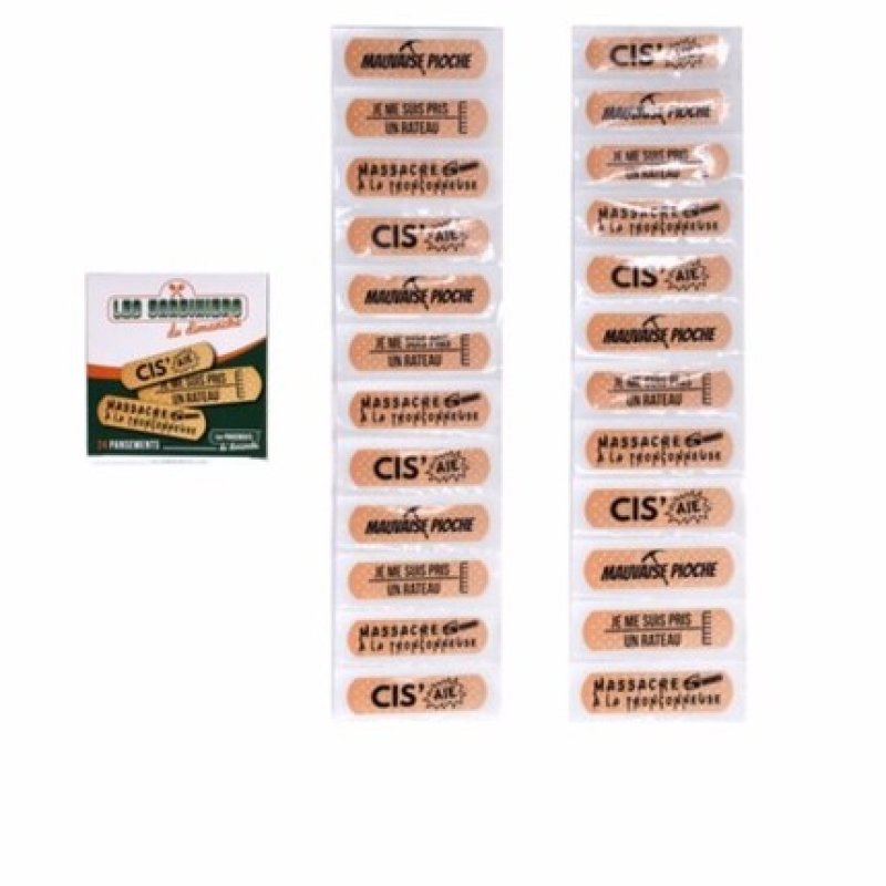 Hygiene Take Care Unisex LES JARDINIERS Adhesive Bandages 24 Count