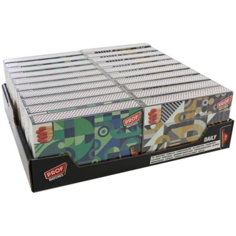 Prof Extra Long Safety Matches - 10cm, Approx. 70 Pieces