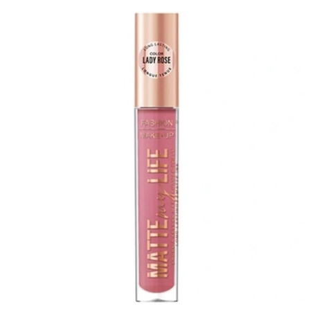 Raphael Cosmetic Matte Lip Gloss My Life No. 09 Lady Rose