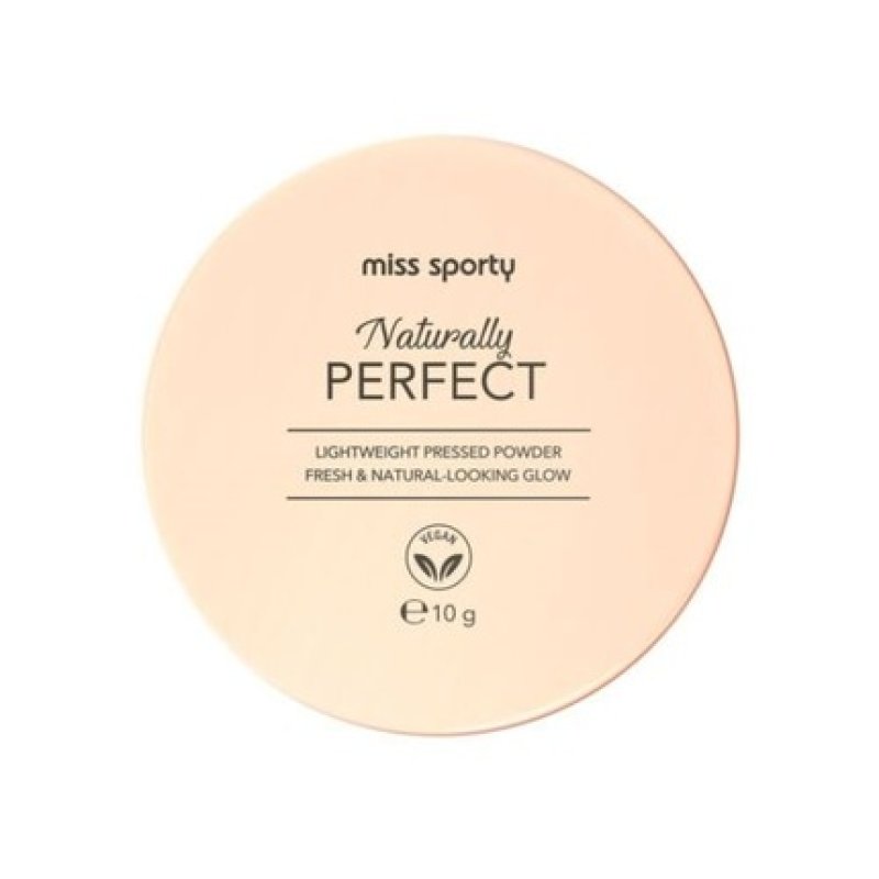 Naturally Perfect Vegan Pressed Powder 002 Light 10g