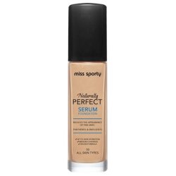 Miss Sporty Naturally Perfect Serum Moisturising Foundation Tinted Serum - 30ml