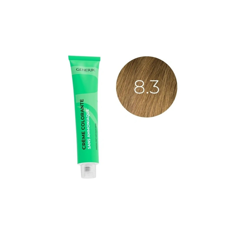Generik Gen Ammonia-Free Hair Color 8.3 100ml New 2025