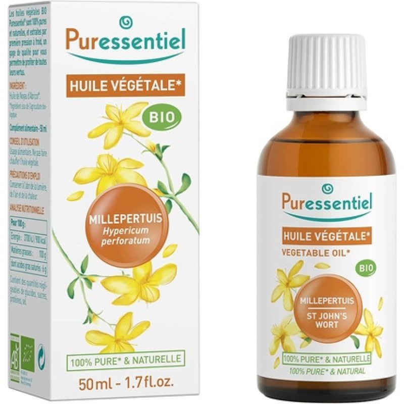 Puressentiel St. John's Wort Hypericum Perforatum Organic Vegetable Oil 50ml