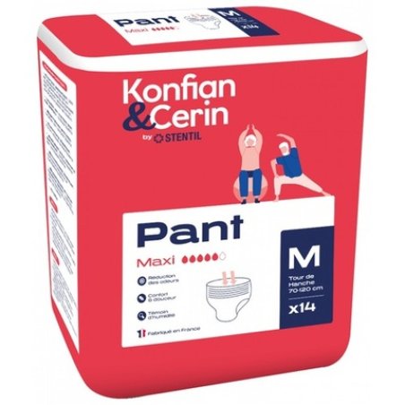 The Konfian & Cerin Adult Absorbent Pants for Heavy Urinary Incontinence