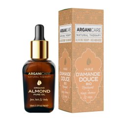 Arganicare Organic Sweet Almond Oil 3-In-1