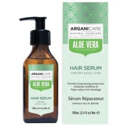 ARGANICARE Revitalizing Serum with Aloe Vera Moisturizing Care for Dry Hair 100ml