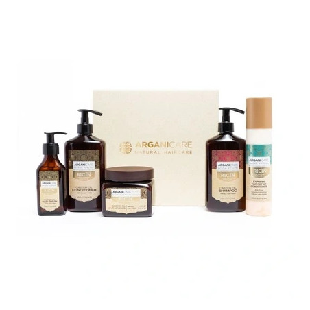 Arganicare Castor Oil Gift Set 2024 5 Treatments