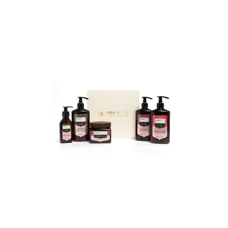 Arganicare Coffret Silk Noel 2024 5 Treatments - Hair Care