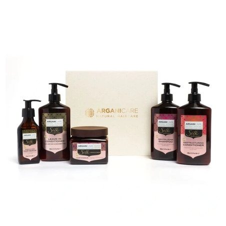 Arganicare Coffret Silk Noel 2024 5 Treatments - Hair Care