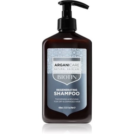 Arganicare Biotin Regenerating Shampoo - for fine hair, 400 ml