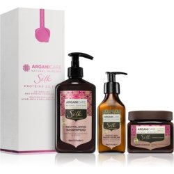 Arganicare Silk Protein Detangling and Shining Program Set - Gift Set with Revitalizing Effect