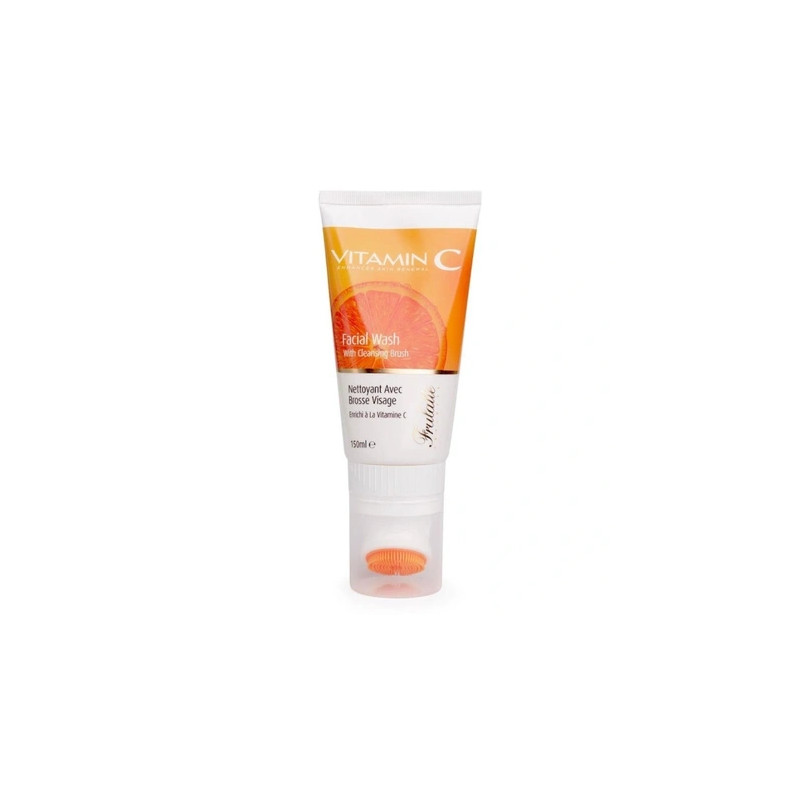 Arganicare Facial Cleanser With Brush Vitamin C 150 Ml