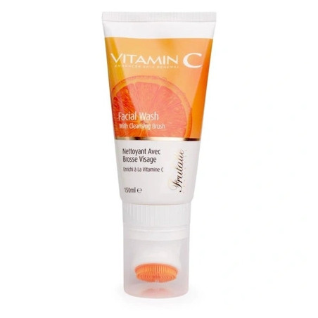 Arganicare Facial Cleanser With Brush Vitamin C 150 Ml
