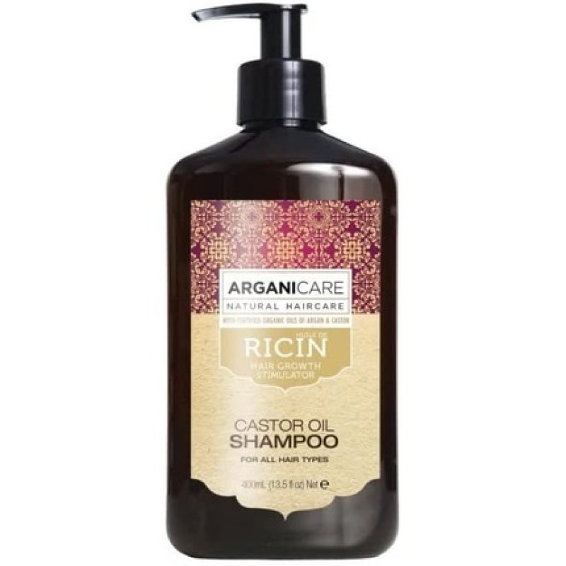 Arganicare Hair Growth Stimulator Ricin Castor Oil Shampoo, 400ml