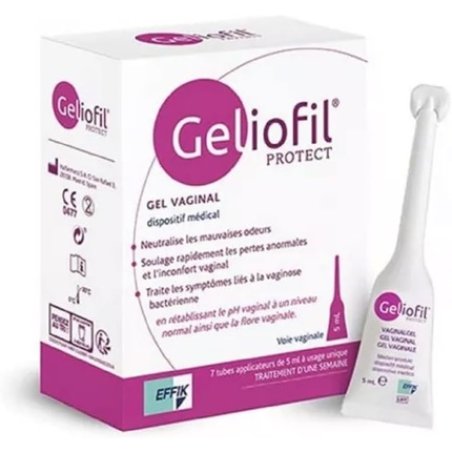 Effik Geliofil Vaginal Gel 5ml - Pack of 7