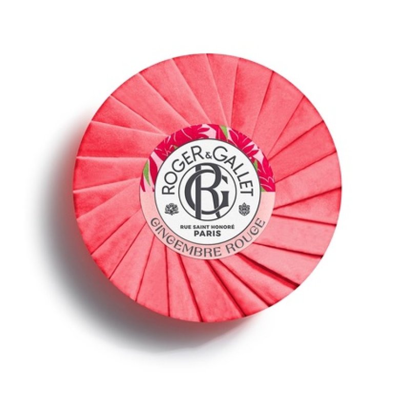 Roger & Gallet Red Ginger Gift Set 3.3 fl oz Spray 1.7 oz Soap Bath Tablets