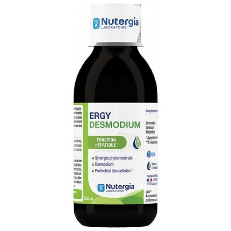 Nutergia Ergydesmodium Drinkable Food Supplement 250ml