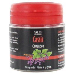 Sid Nutrition Circulation Black Currant Dietary Supplement 30 Capsules