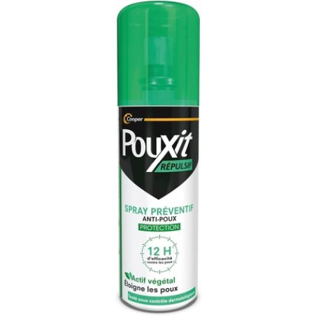 Pouxit Plant-Based Anti-Lice Preventive Spray - Keeps Lice Away