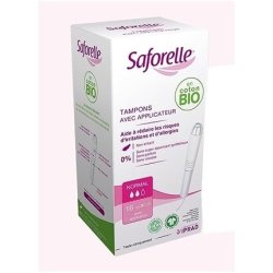 Saforelle Regular Tampons with Applicators 16 Units