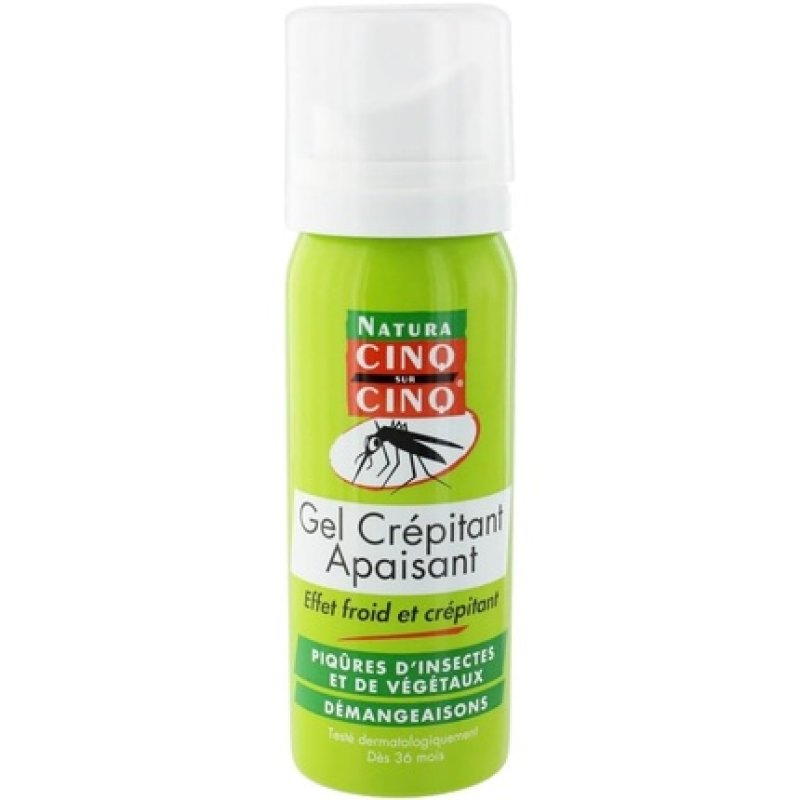 Cinq Sur Cinq Soothing Crackling Gel for Insect and Plant Bites 50ml