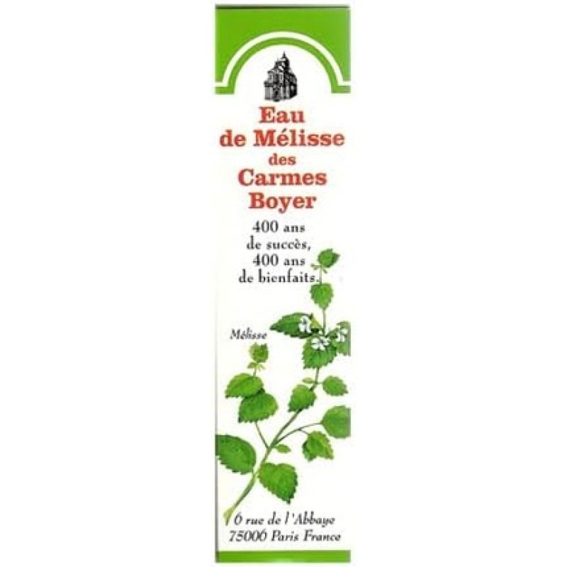 Eau De Melisse Des Carmes Boyer 50ml