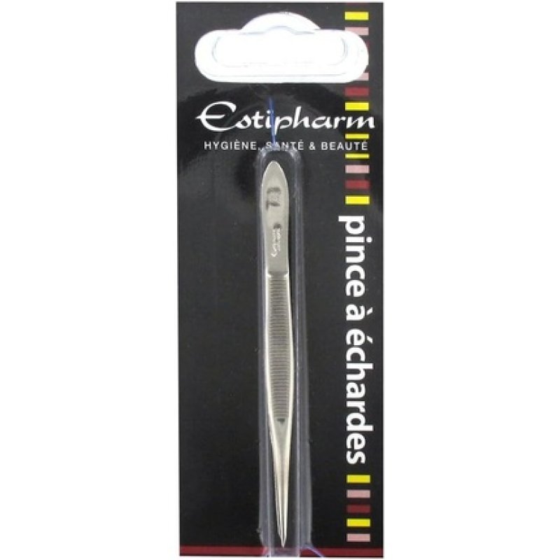 Estipharm Slanted Pointed Tweezers 7.5cm